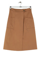Jupe Bash Marron en Coton, taille S - Seconde Main
