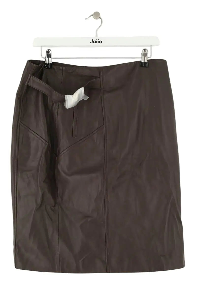Jupe Ba&Sh Marron en Cuir, taille XXL - Seconde Main