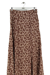 Jupe Bash Marron en Polyester, taille M - Seconde Main
