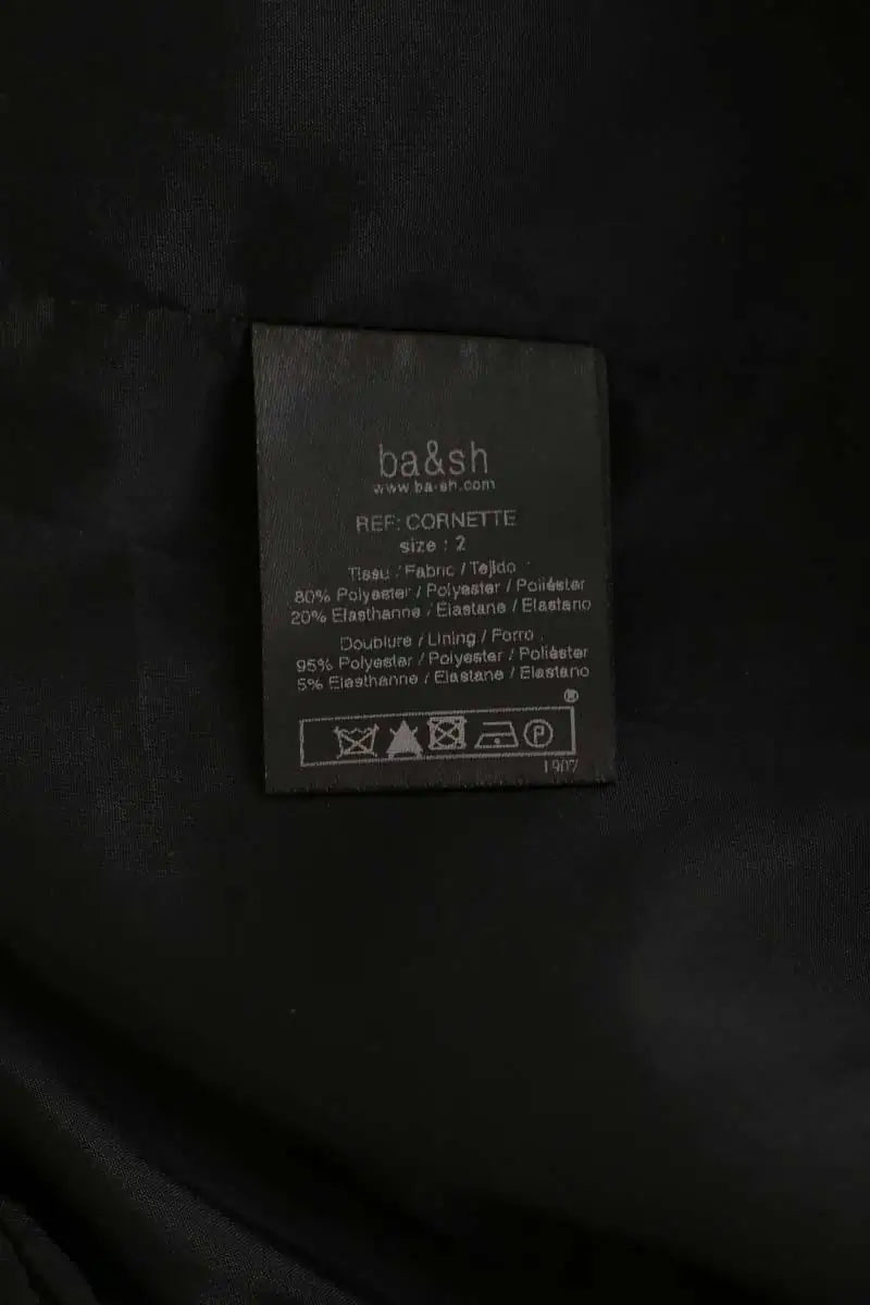 Jupe Ba&Sh Noir en Coton