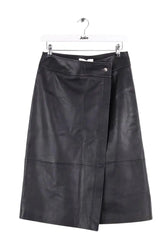 Jupe Ba&Sh Noir en Cuir, taille M - Seconde Main