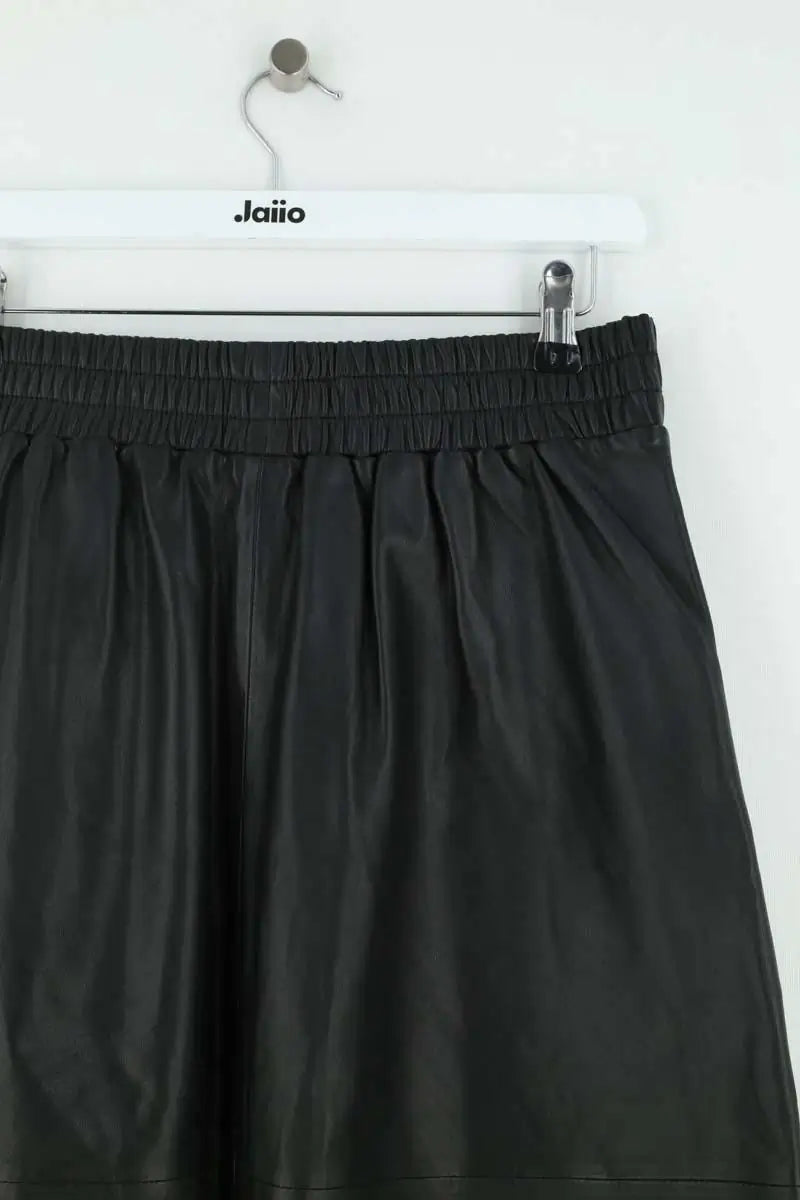 Jupe Ba&Sh Noir en Cuir