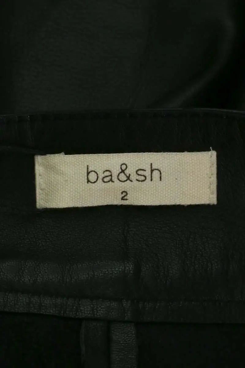 Jupe Bash Noir en Cuir