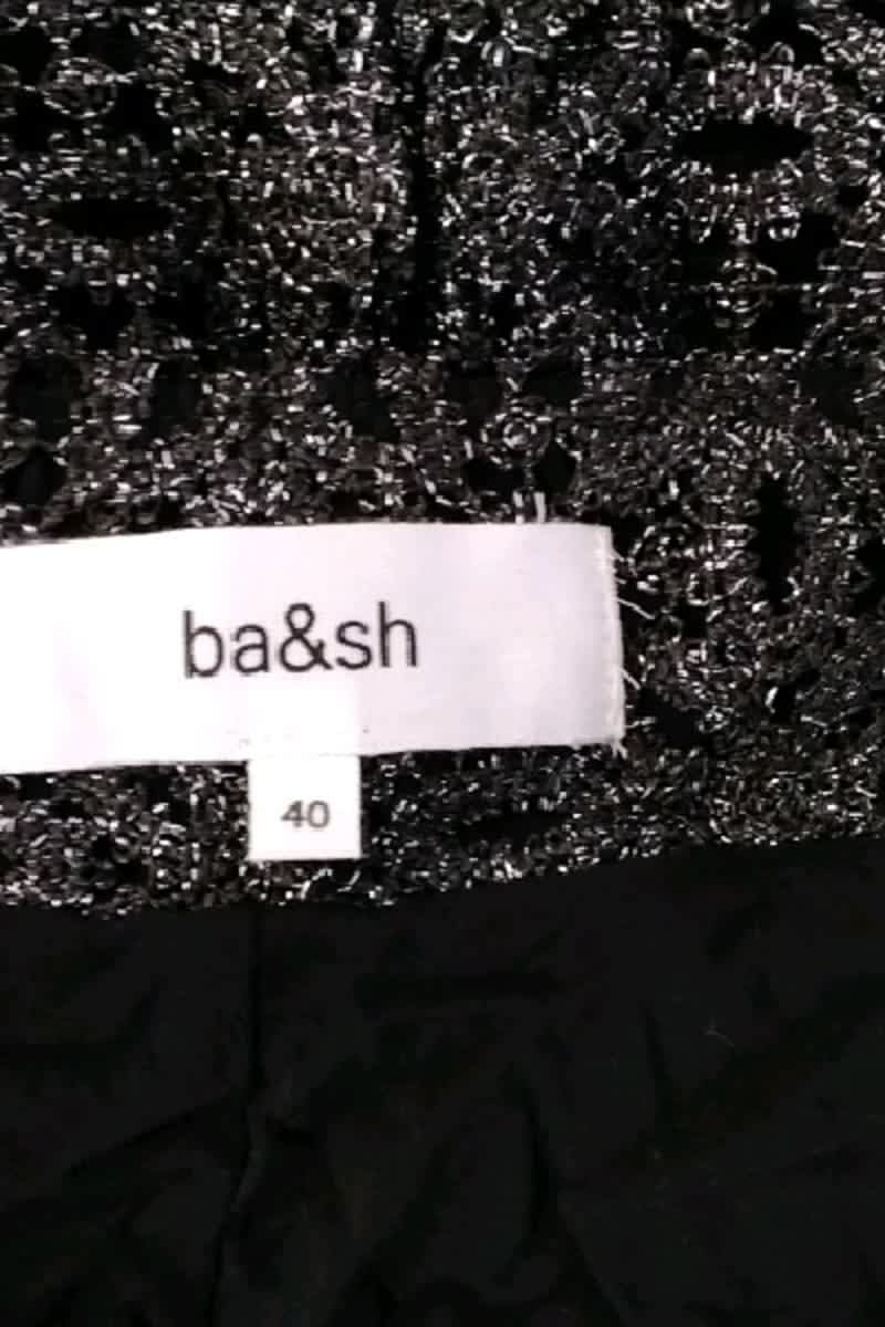Jupe Bash Noir en Polyester