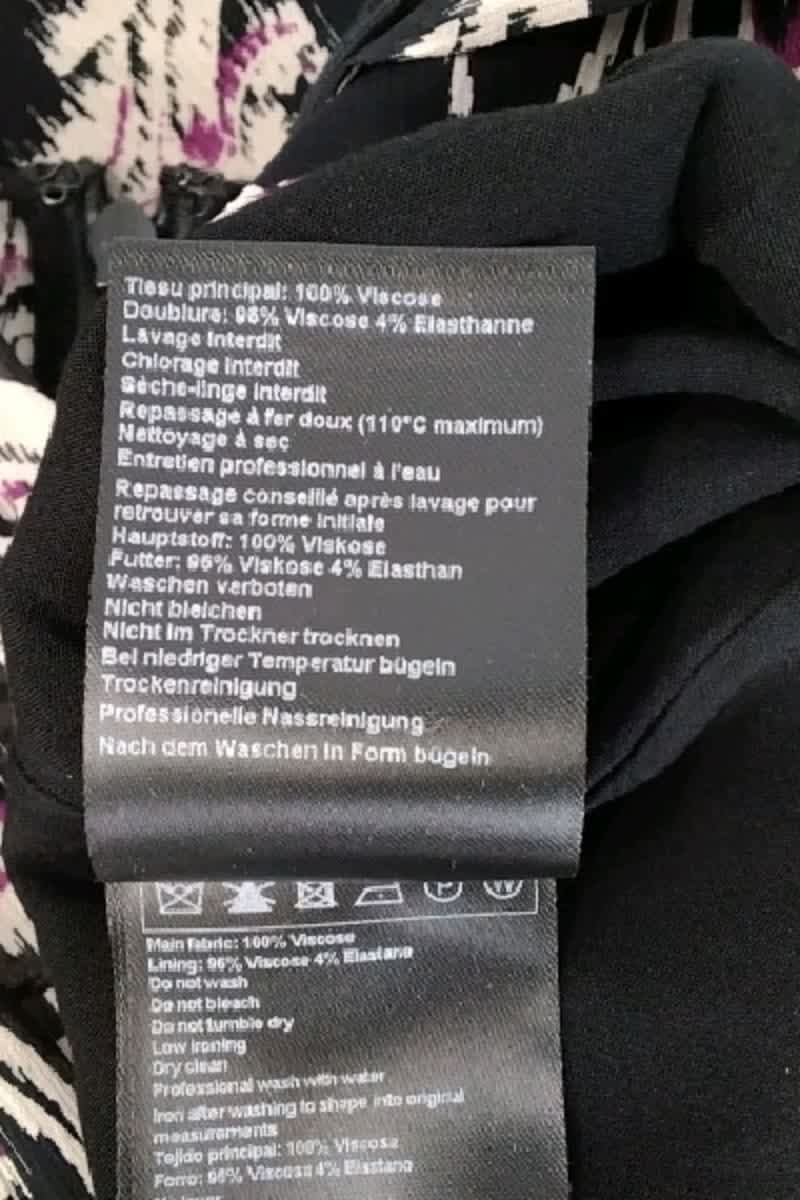 Jupe Bash Noir en Viscose