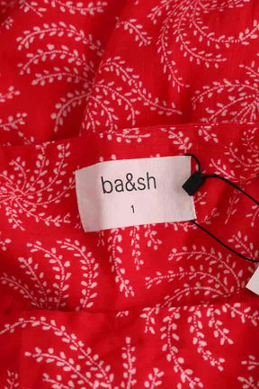 Jupe Ba&Sh Rouge en Viscose