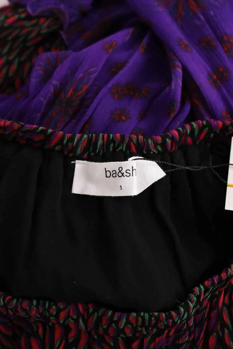 Jupe Ba&Sh Violet en Viscose