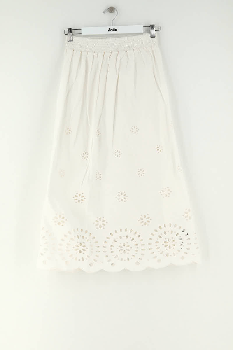 Jupe Bellerose Blanc en Coton