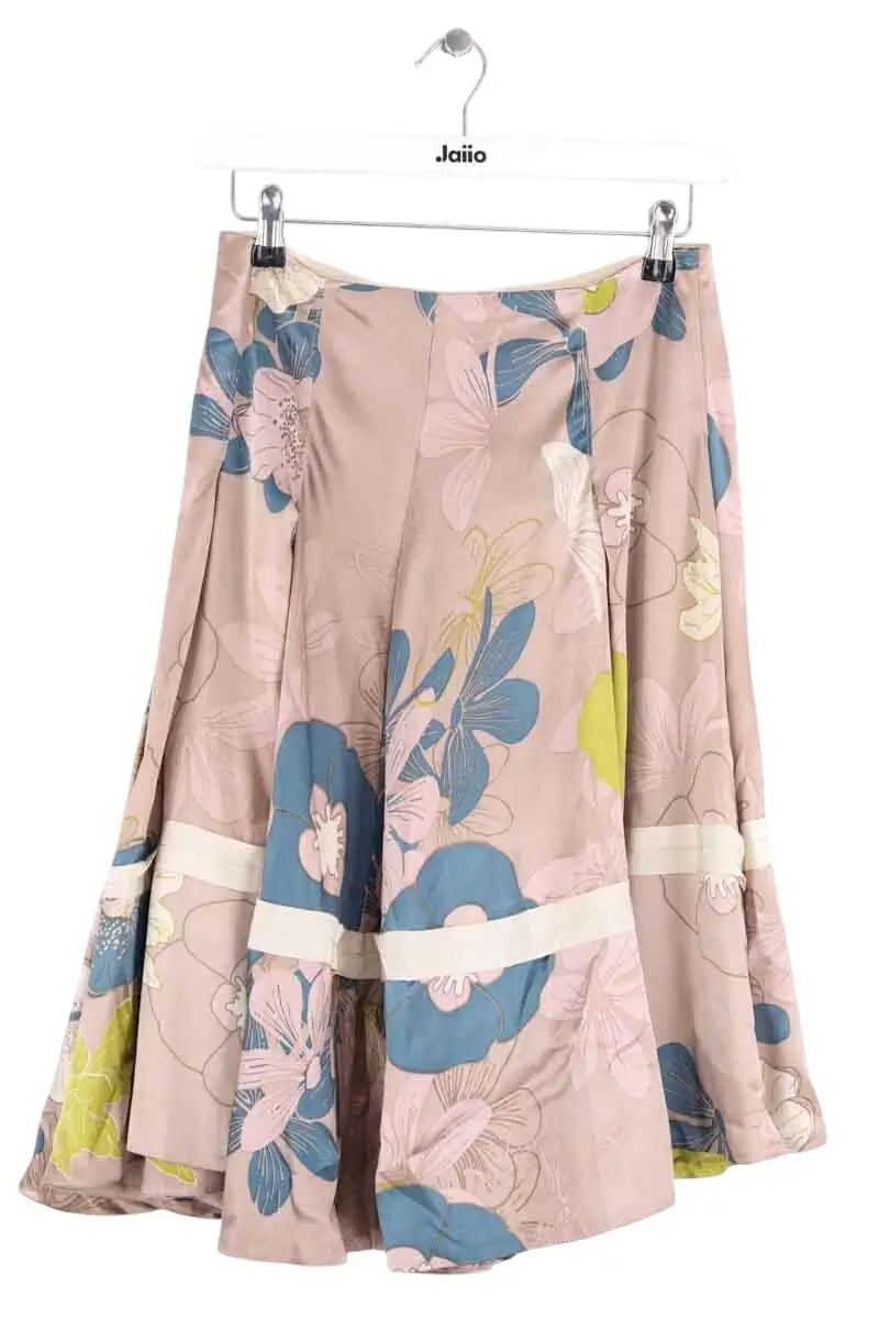 Jupe Bruuns Bazaar Beige en Soie, taille S - Seconde Main