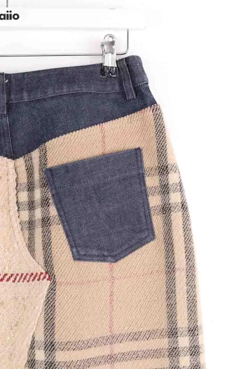 Jupe Burberry Beige en Coton