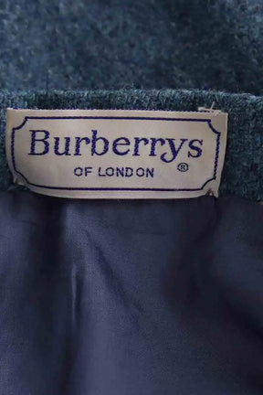 Jupe Burberry Bleu en Laine