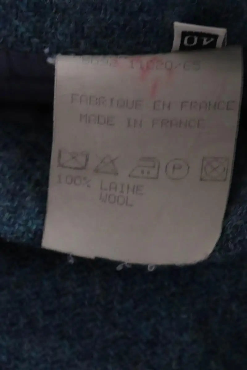 Jupe Burberry Bleu en Laine