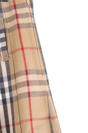 Jupe Burberry Camel en Laine