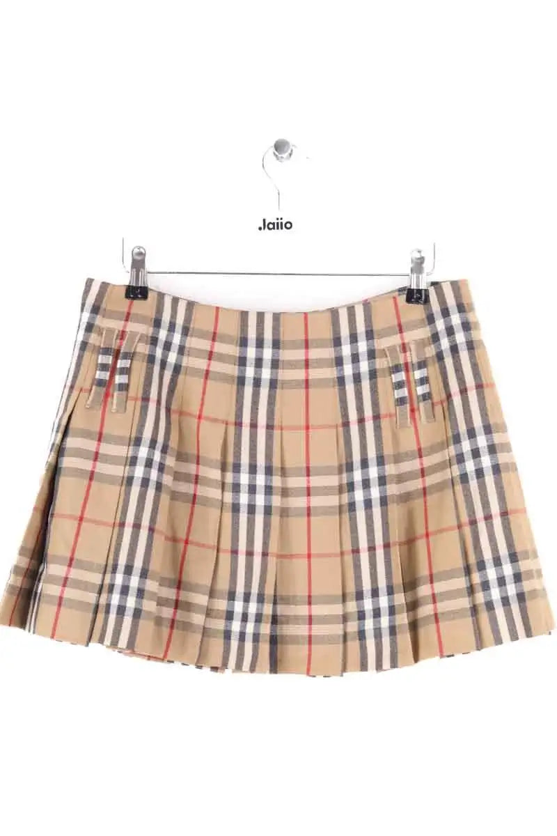 Jupe Burberry Camel en Laine