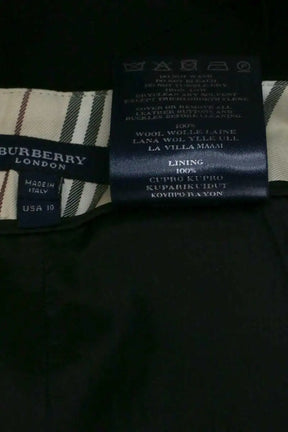 Jupe Burberry Noir en Laine