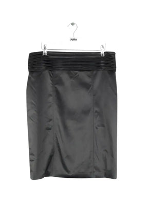 Jupe Burberry Noir en Synthétique, taille L - Seconde Main