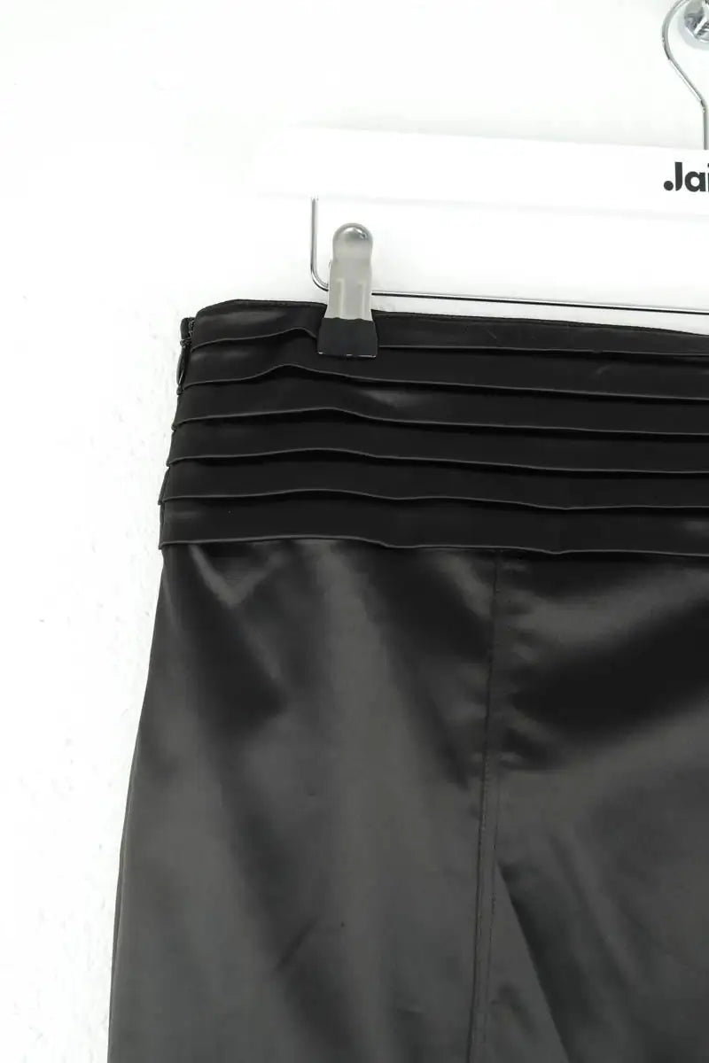 Jupe Burberry Noir en Synthétique