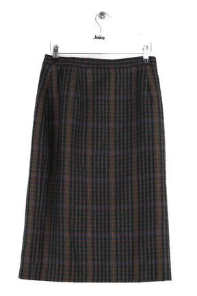 Jupe Burberry Vert en Laine