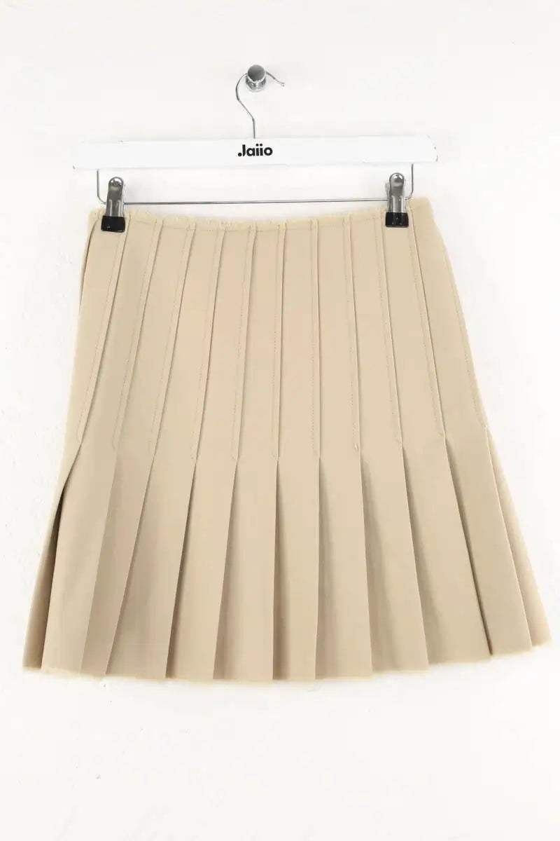 Jupe Carven Beige en Polyester