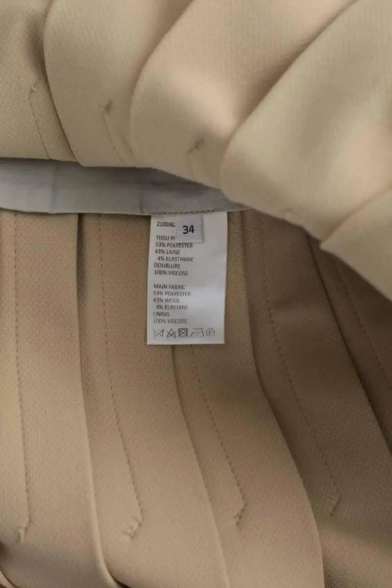 Jupe Carven Beige en Polyester