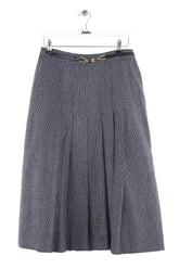 Jupe Celine Bleu en Laine, taille L - Seconde Main