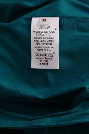 Jupe Celine Bleu en Laine