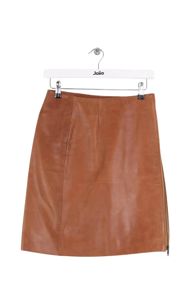 Jupe Celine Marron en Cuir, taille S - Seconde Main