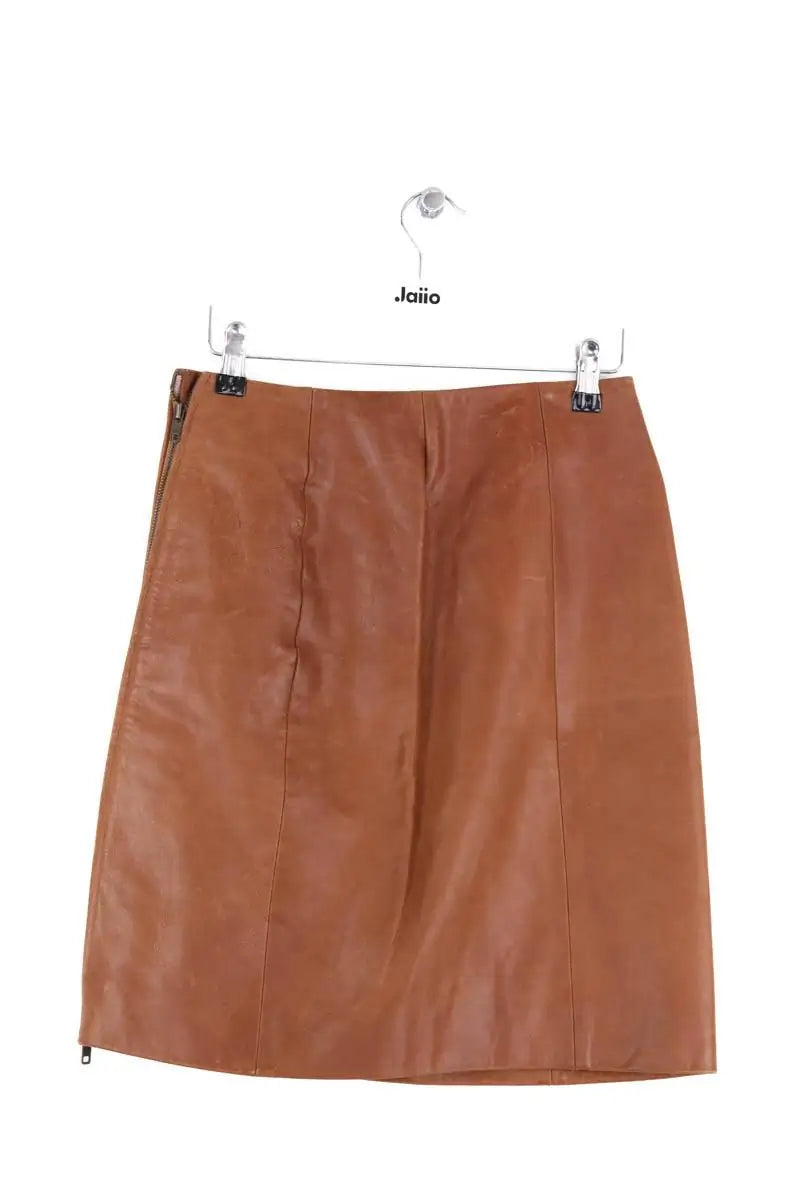 Jupe Celine Marron en Cuir