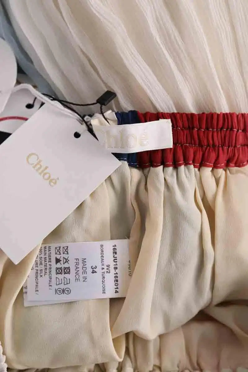Jupe Chloé Multicolore en Soie