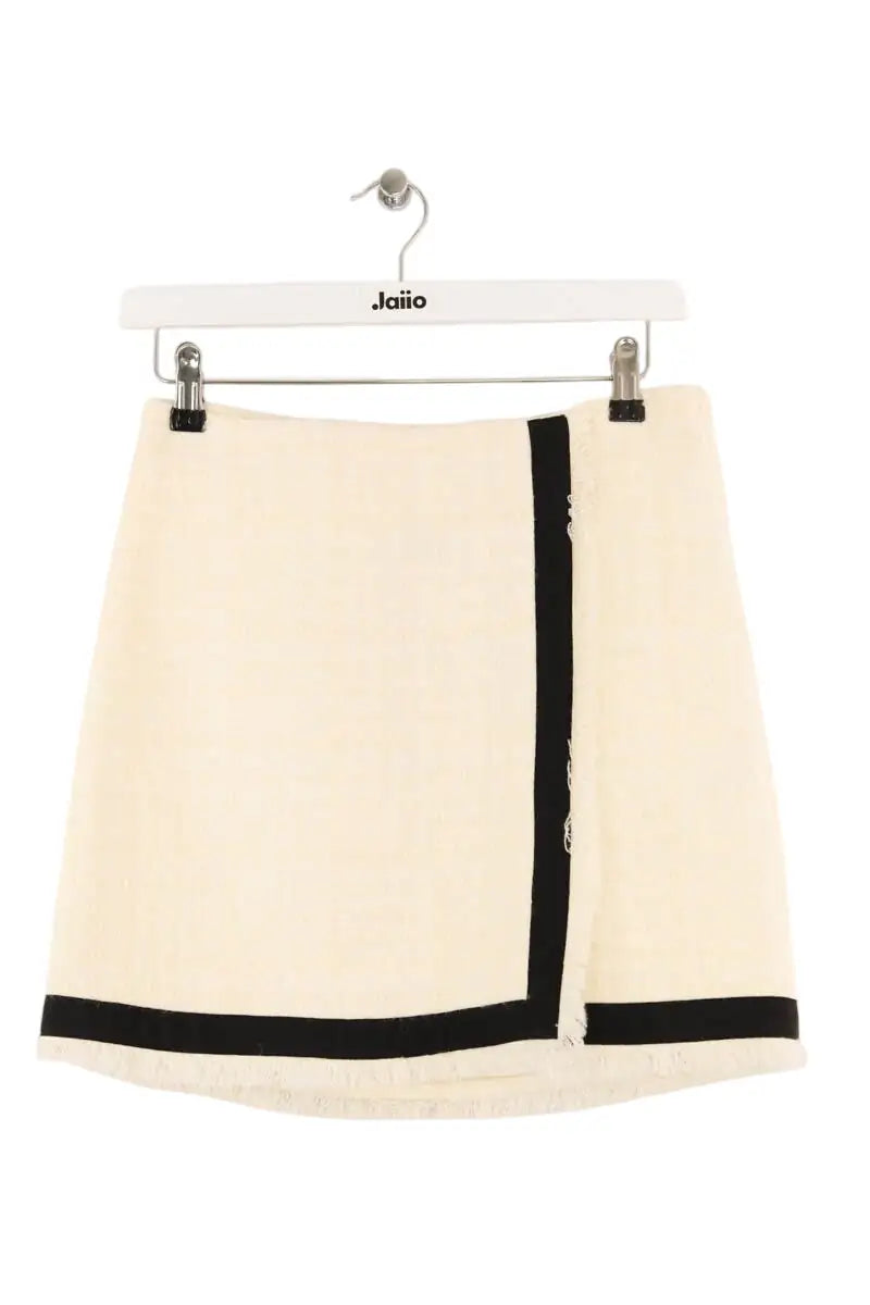 Jupe Claudie Pierlot Beige en Coton, taille S - Seconde Main