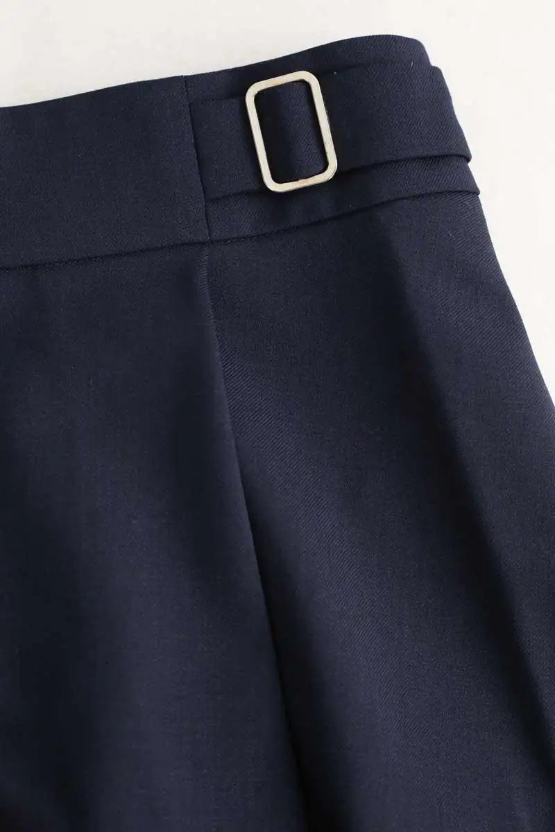 Jupe Claudie Pierlot Bleu en Laine