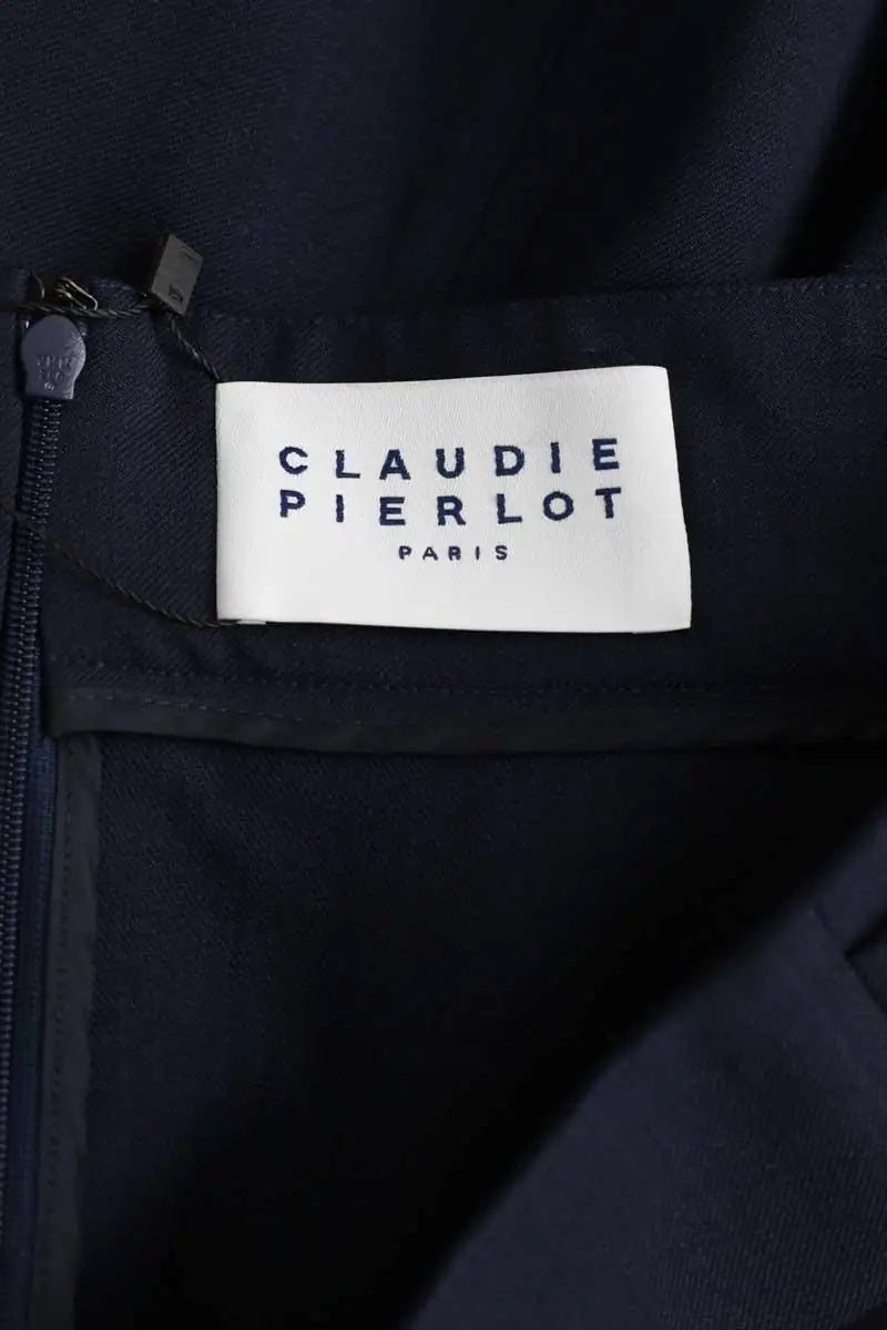 Jupe Claudie Pierlot Bleu en Laine