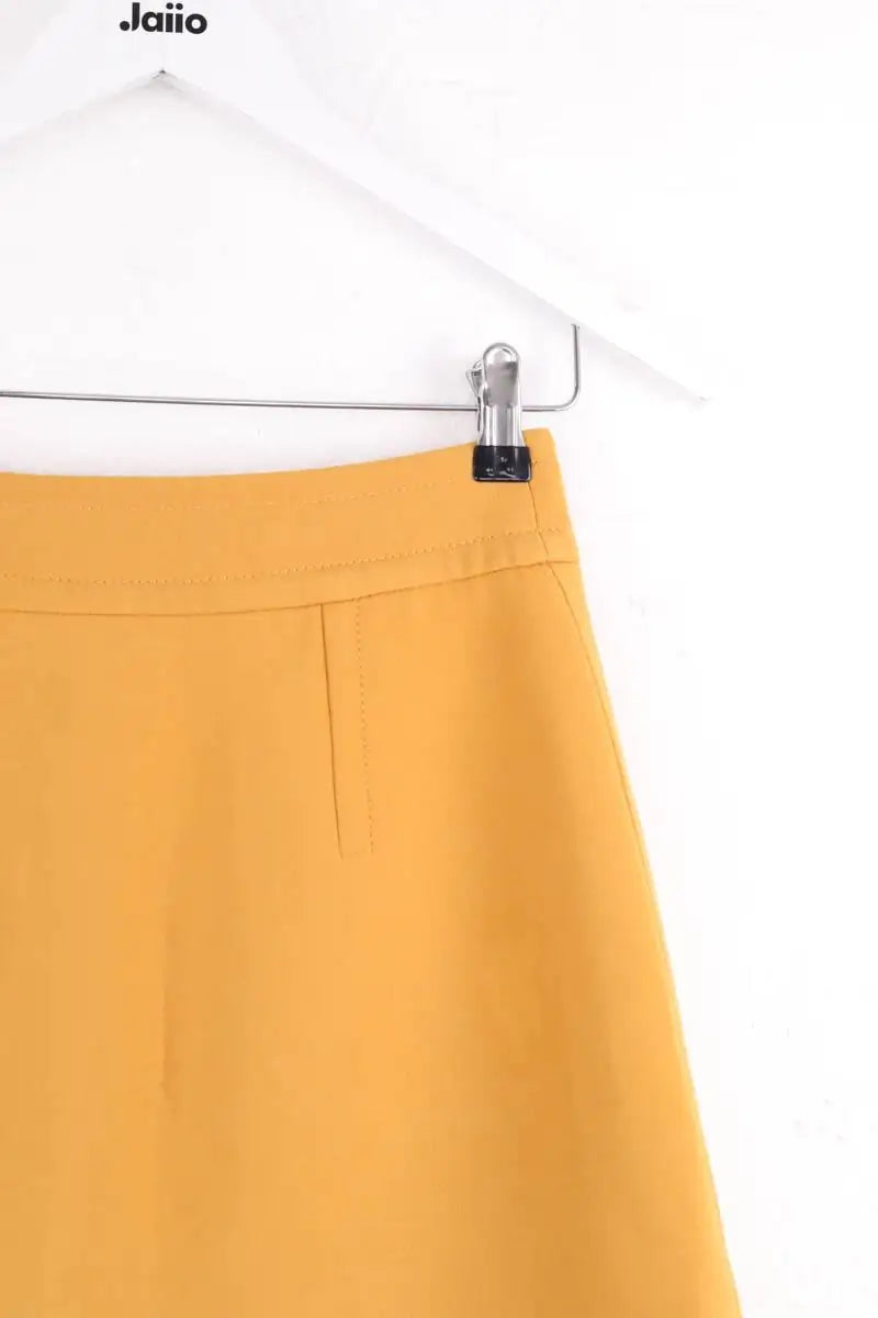 Jupe Claudie Pierlot Jaune en Synthétique