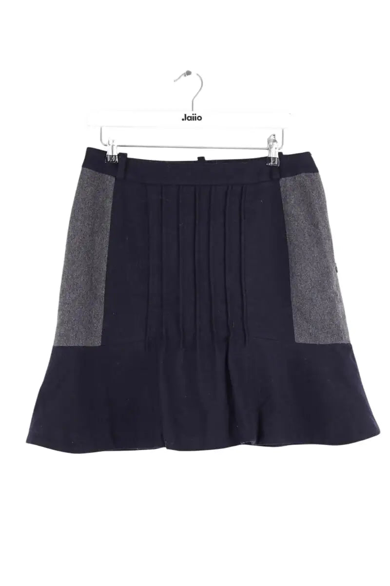 Jupe Claudie Pierlot Marine en Laine, taille L - Seconde Main
