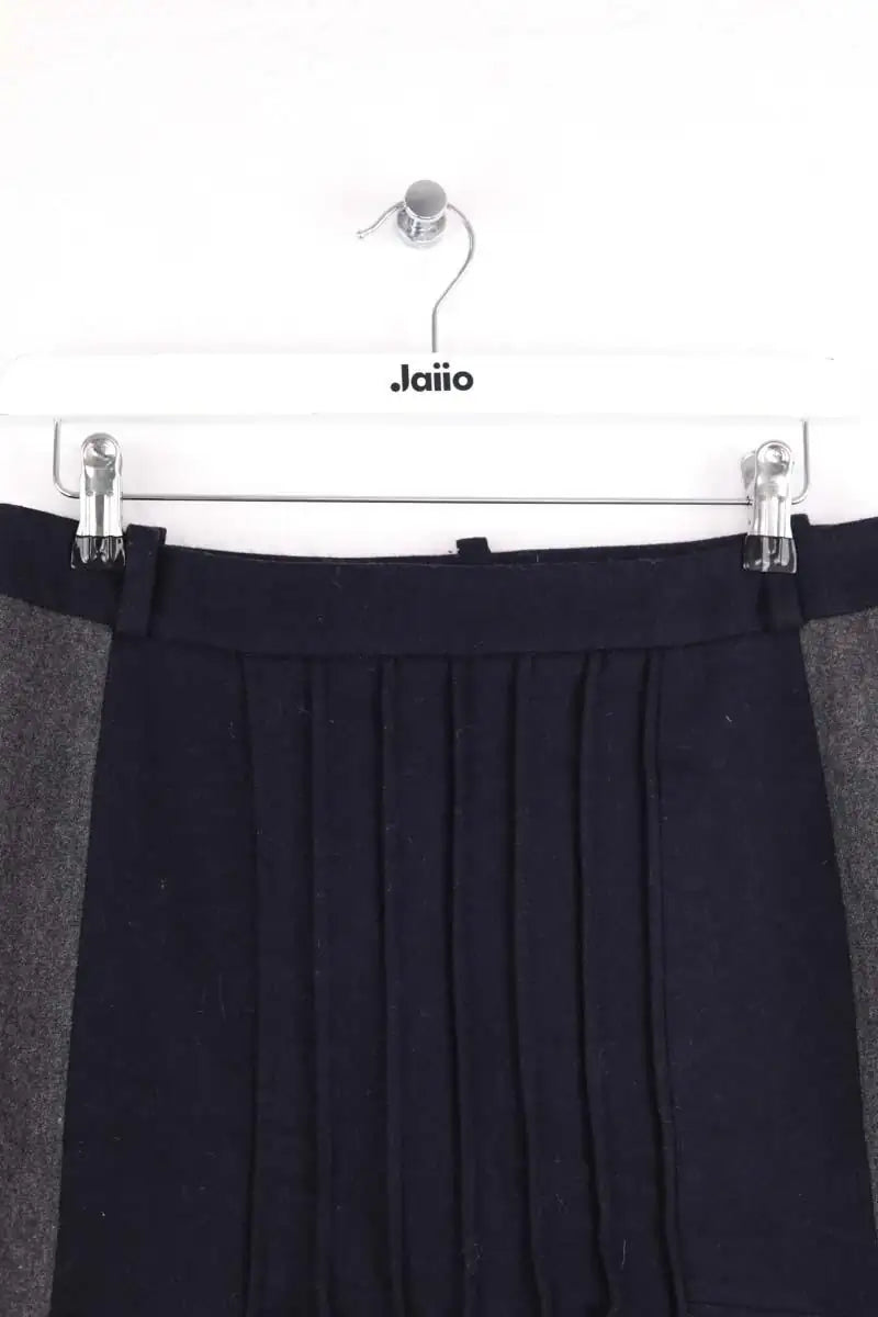 Jupe Claudie Pierlot Marine en Laine