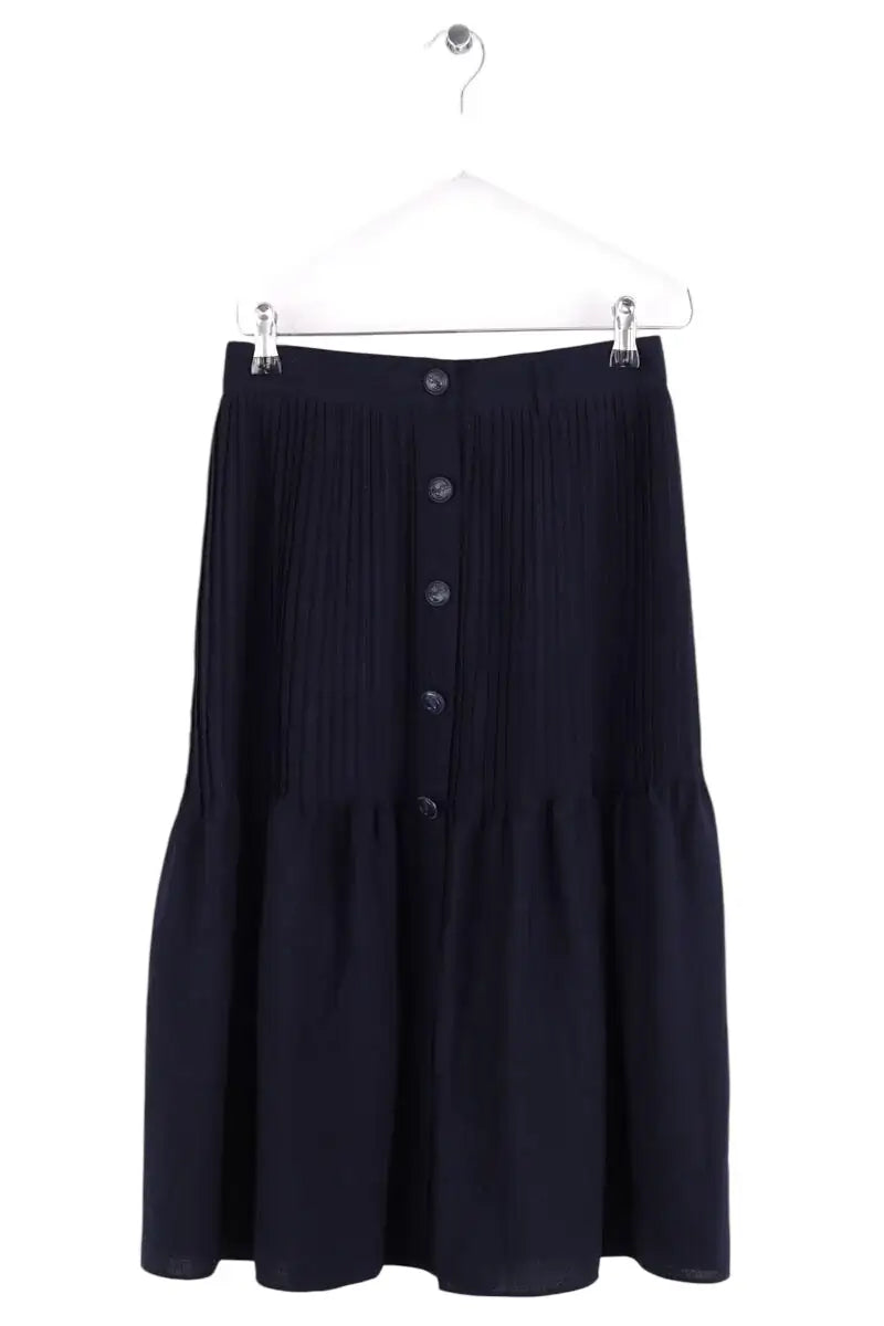 Jupe Claudie Pierlot Marine en Synthétique, taille S - Seconde Main
