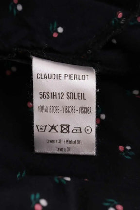 Jupe Claudie Pierlot Noir en Viscose