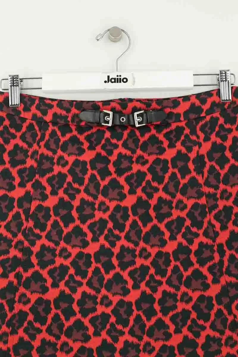 Jupe Claudie Pierlot Rouge en Coton