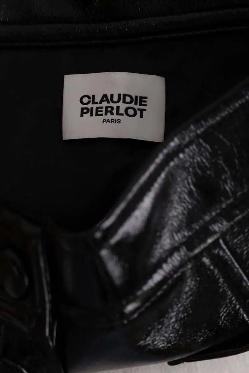 Jupe Claudie Pierlot Stacy Noir en Synthétique