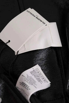 Jupe Claudie Pierlot Stacy Noir en Synthétique