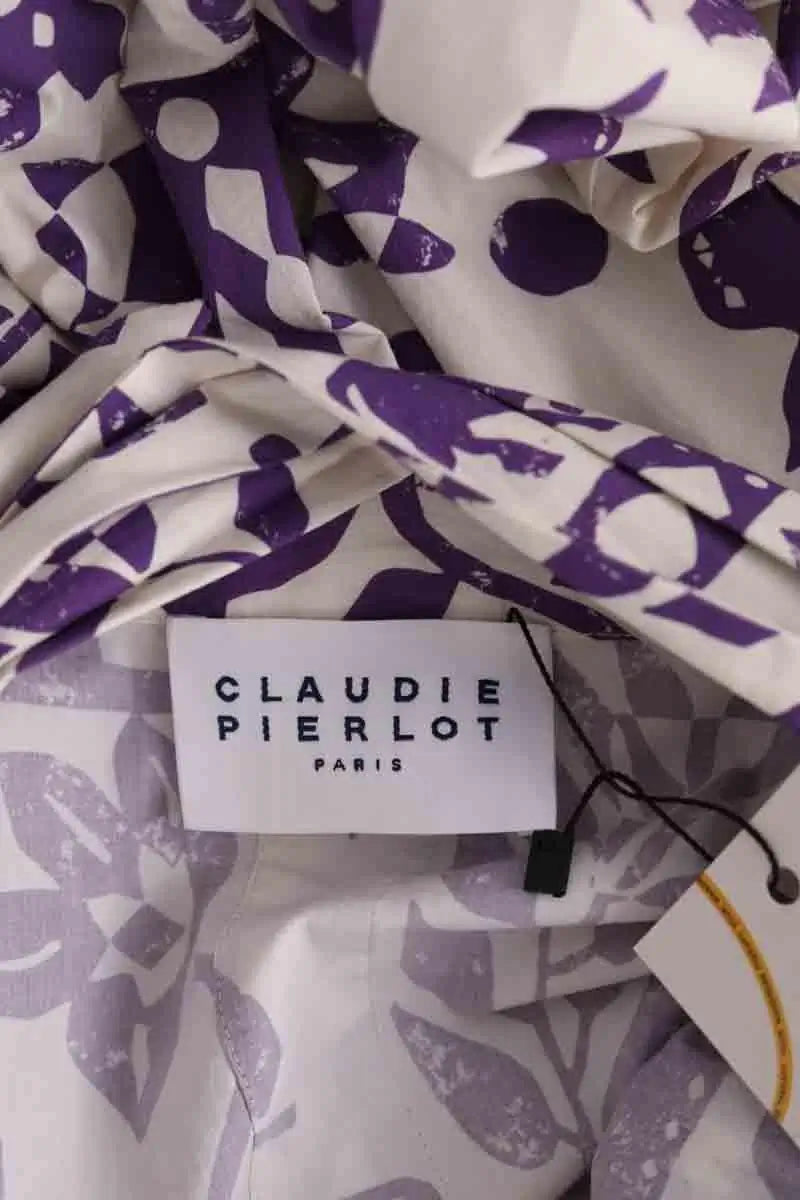 Jupe Claudie Pierlot Violet en Coton