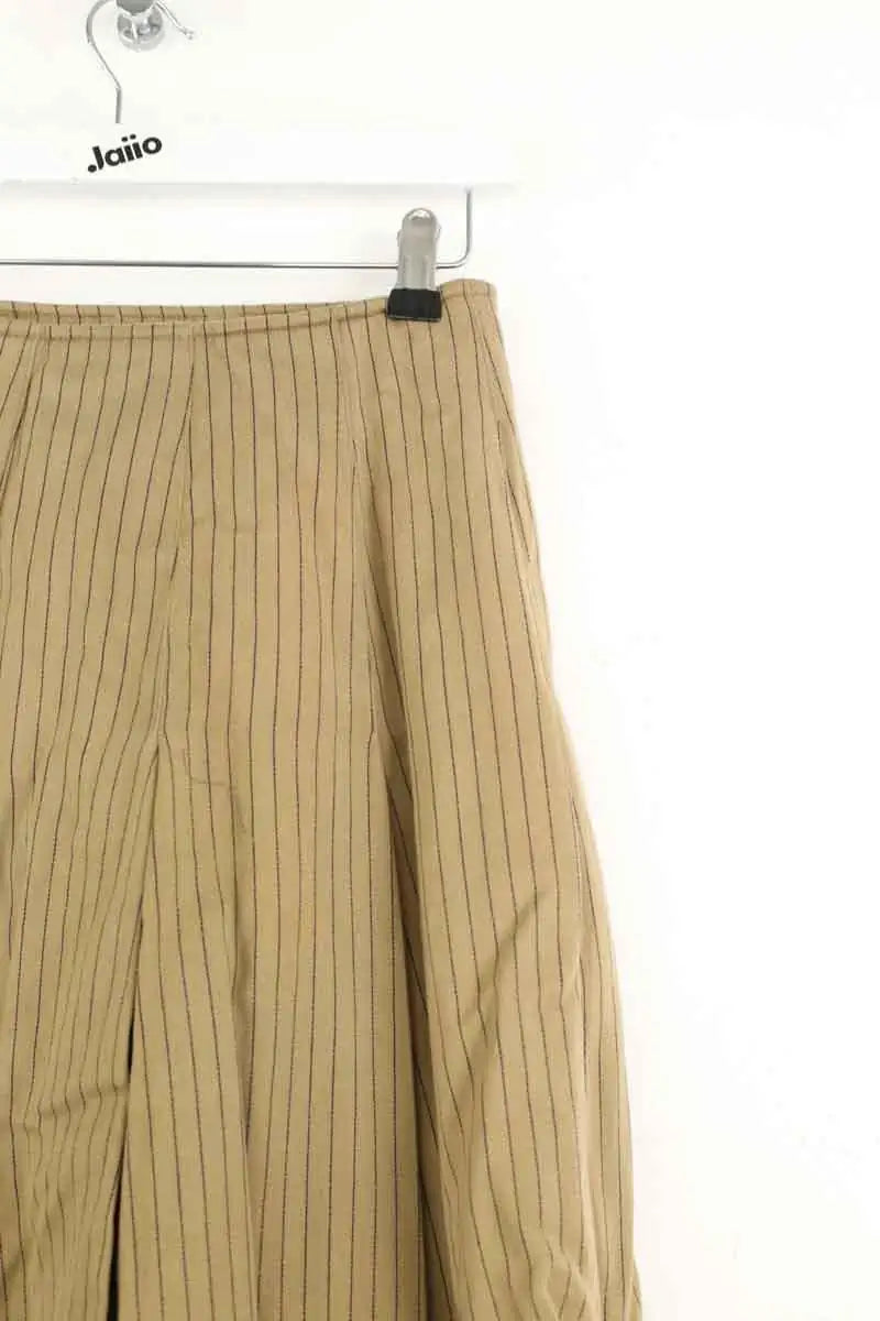 Jupe Comme Des Garçons Camel en Coton