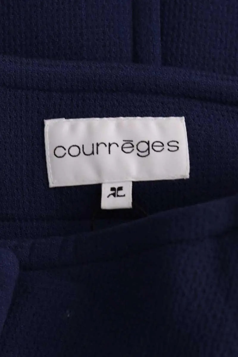Jupe Courrèges Bleu en Laine