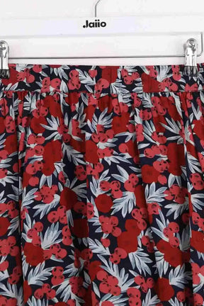 Jupe Des Petits Hauts Rouge en Viscose