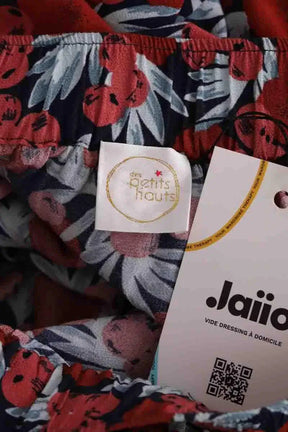 Jupe Des Petits Hauts Rouge en Viscose