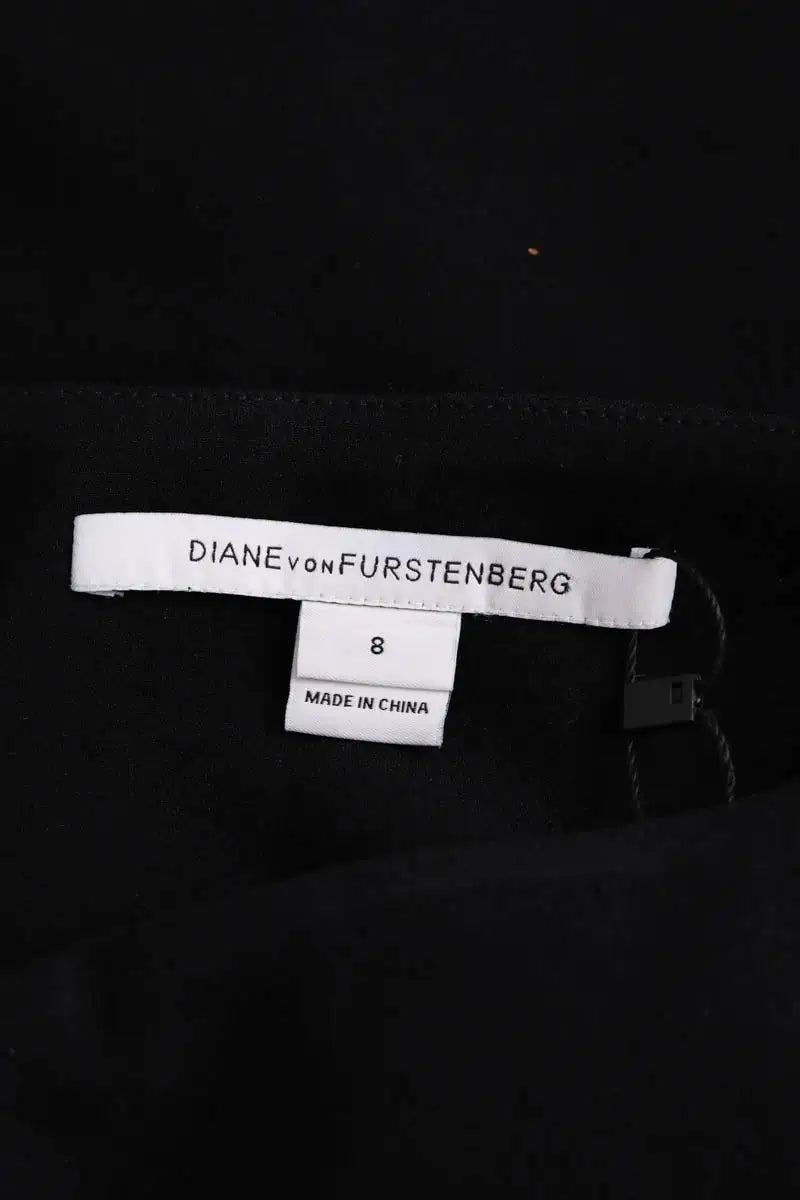Jupe Diane Von Furstenberg Noir en Synthétique