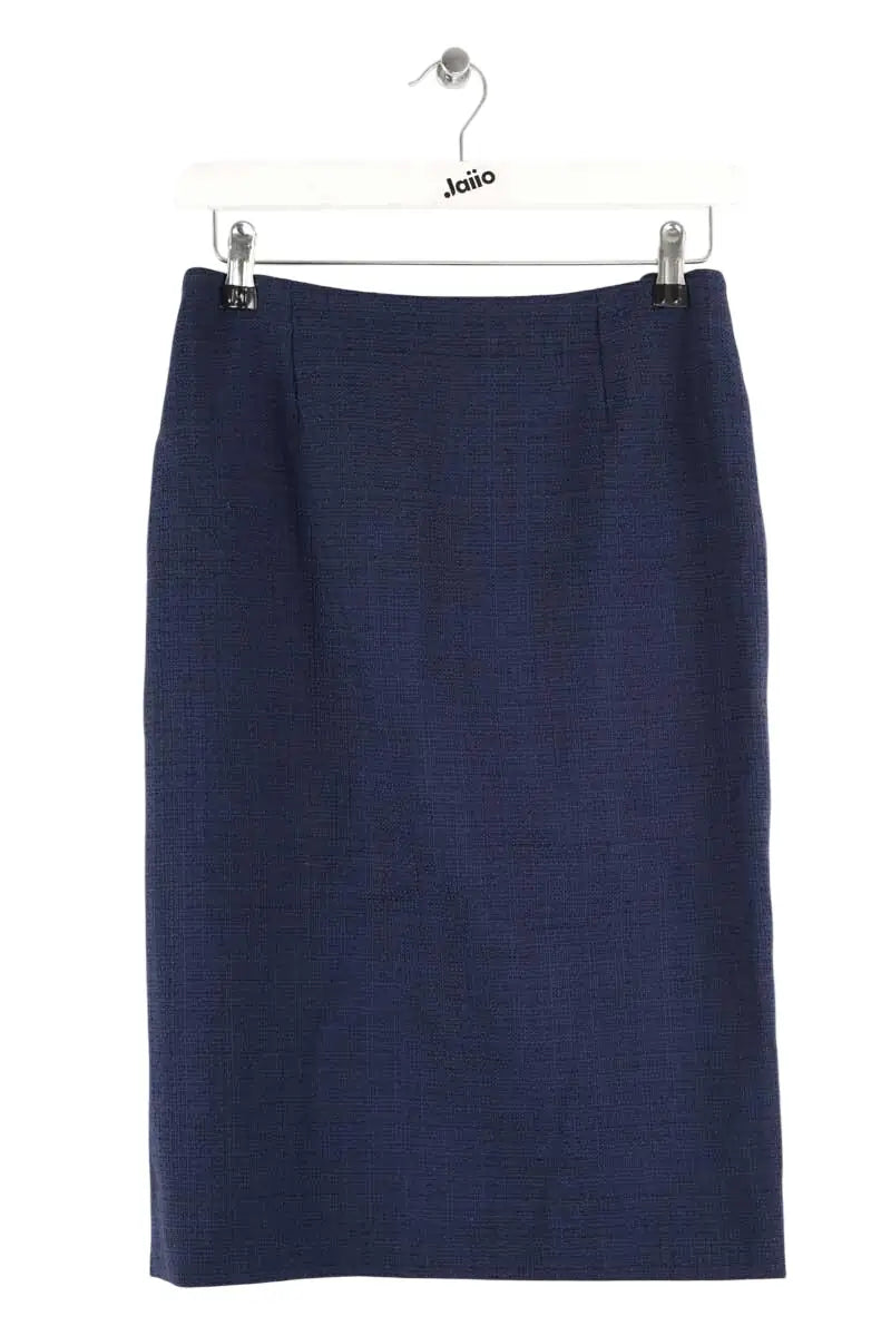 Jupe Dior Bleu en Laine, taille M - Seconde Main