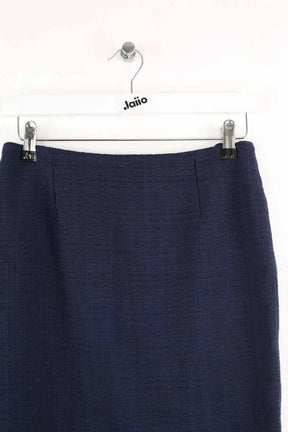 Jupe Dior Bleu en Laine