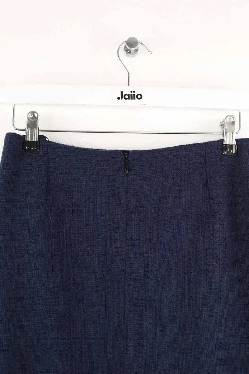 Jupe Dior Bleu en Laine