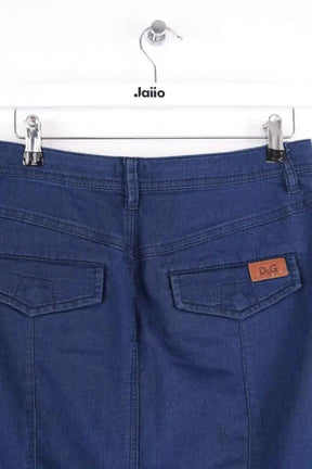 Jupe Dolce & Gabbana Bleu en Coton